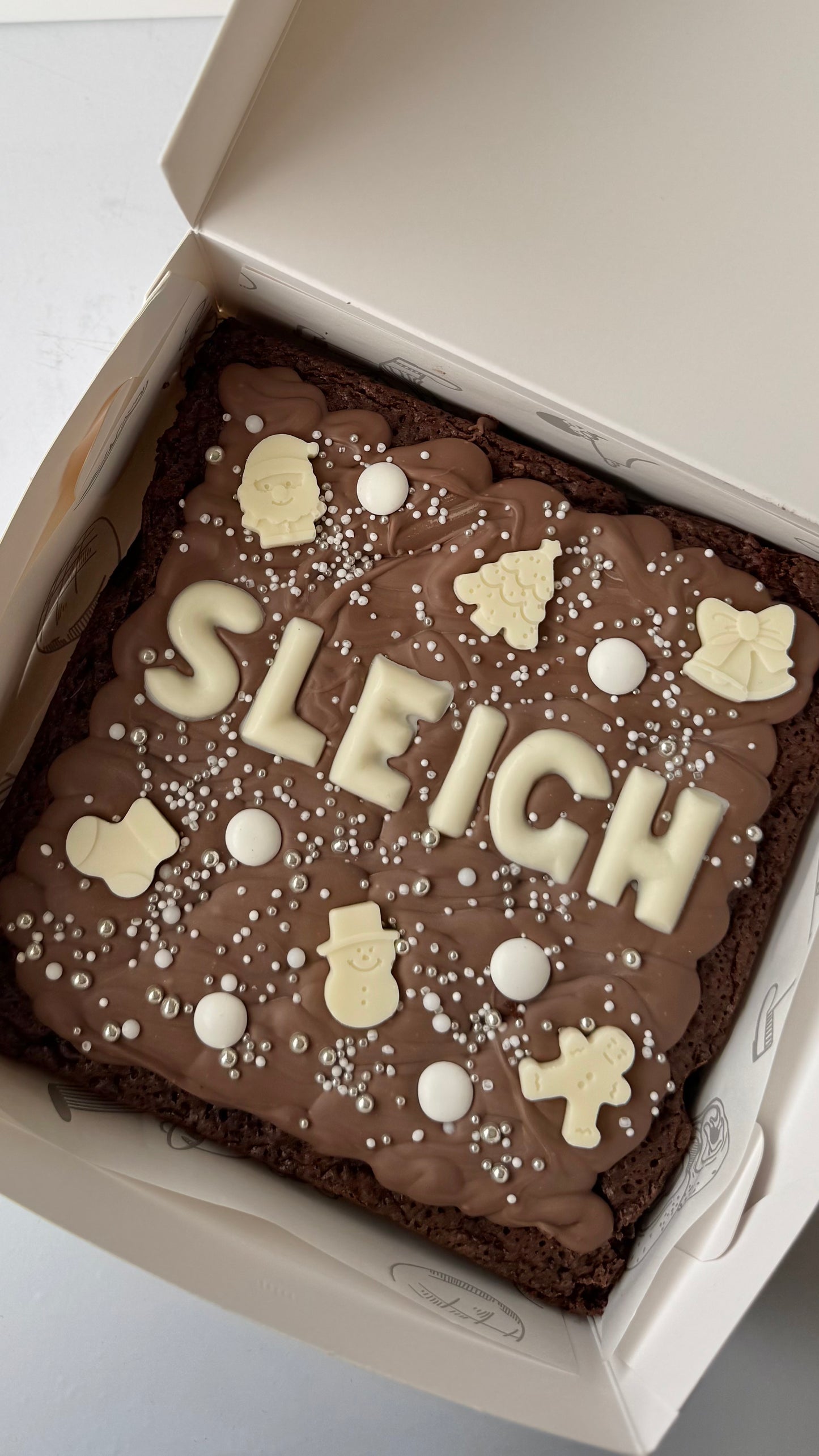 CUSTOM CHRISTMAS BROWNIE (standard)