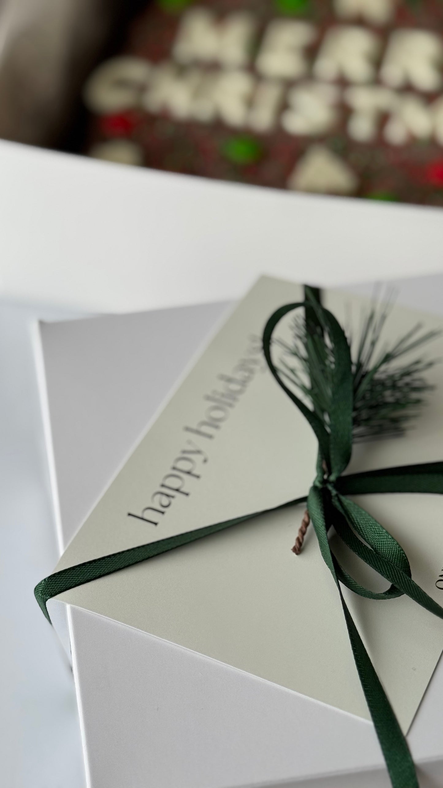 CHRISTMAS LOADED BROWNIE