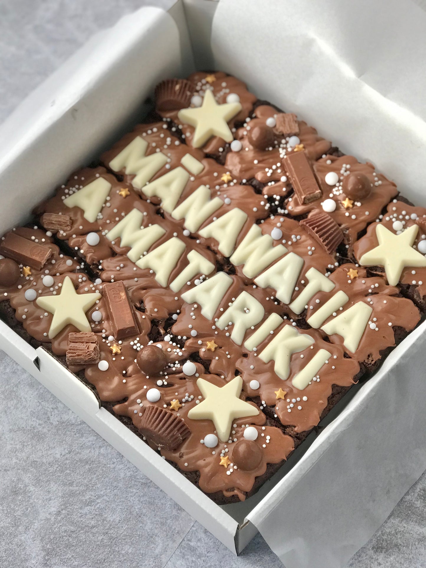 BITE ME CUSTOMISED BROWNIE 24cm X 24cm