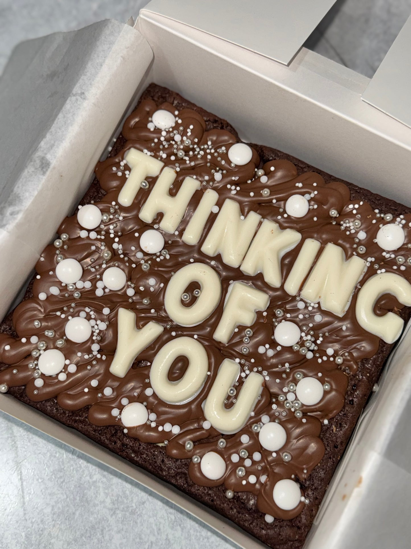 PERSONALISED BROWNIE (standard)