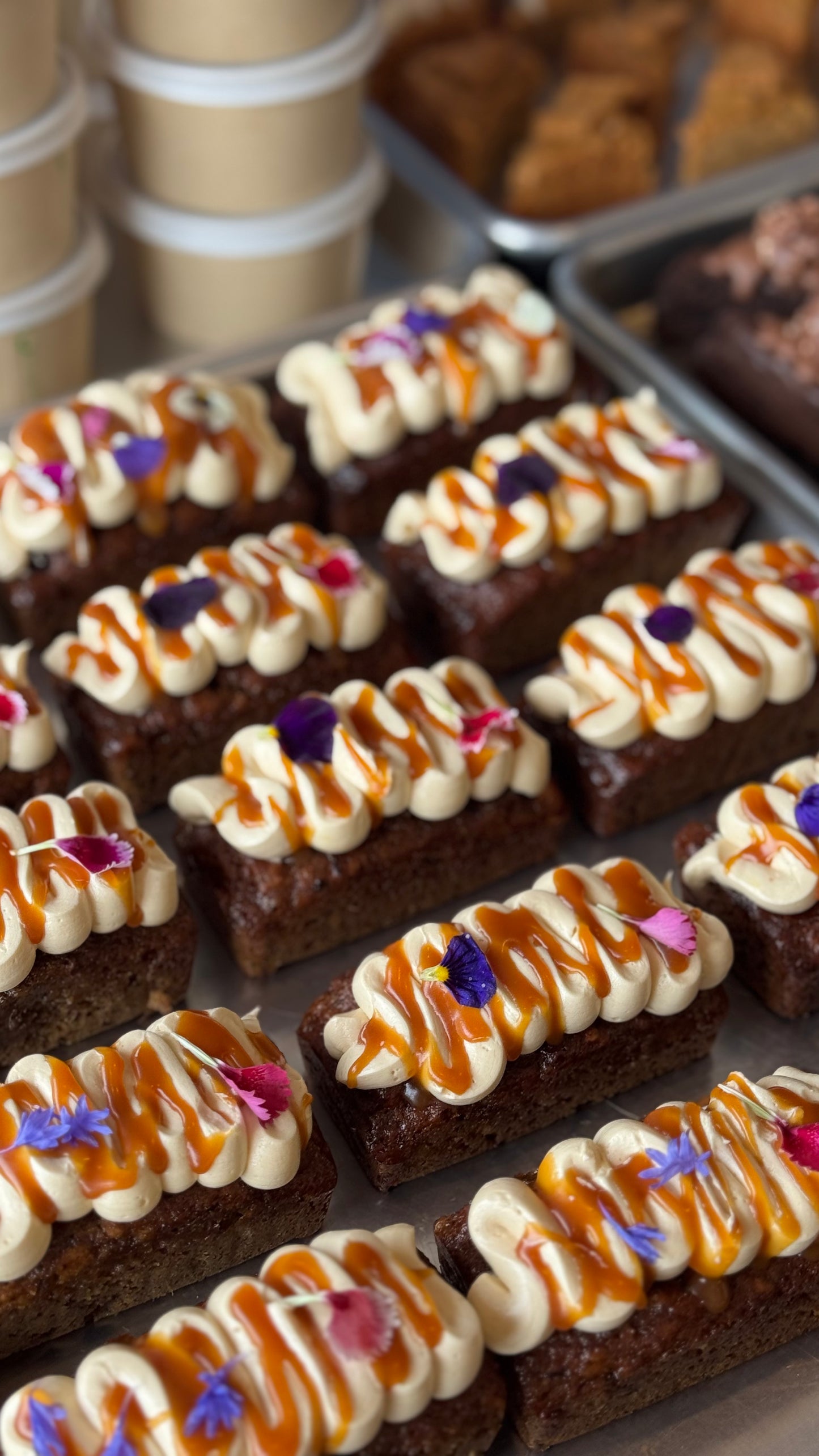 mini sticky date cakes
