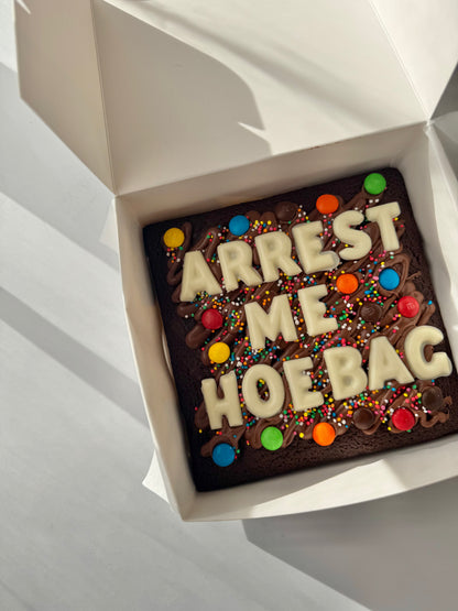 PERSONALISED BROWNIE (standard)