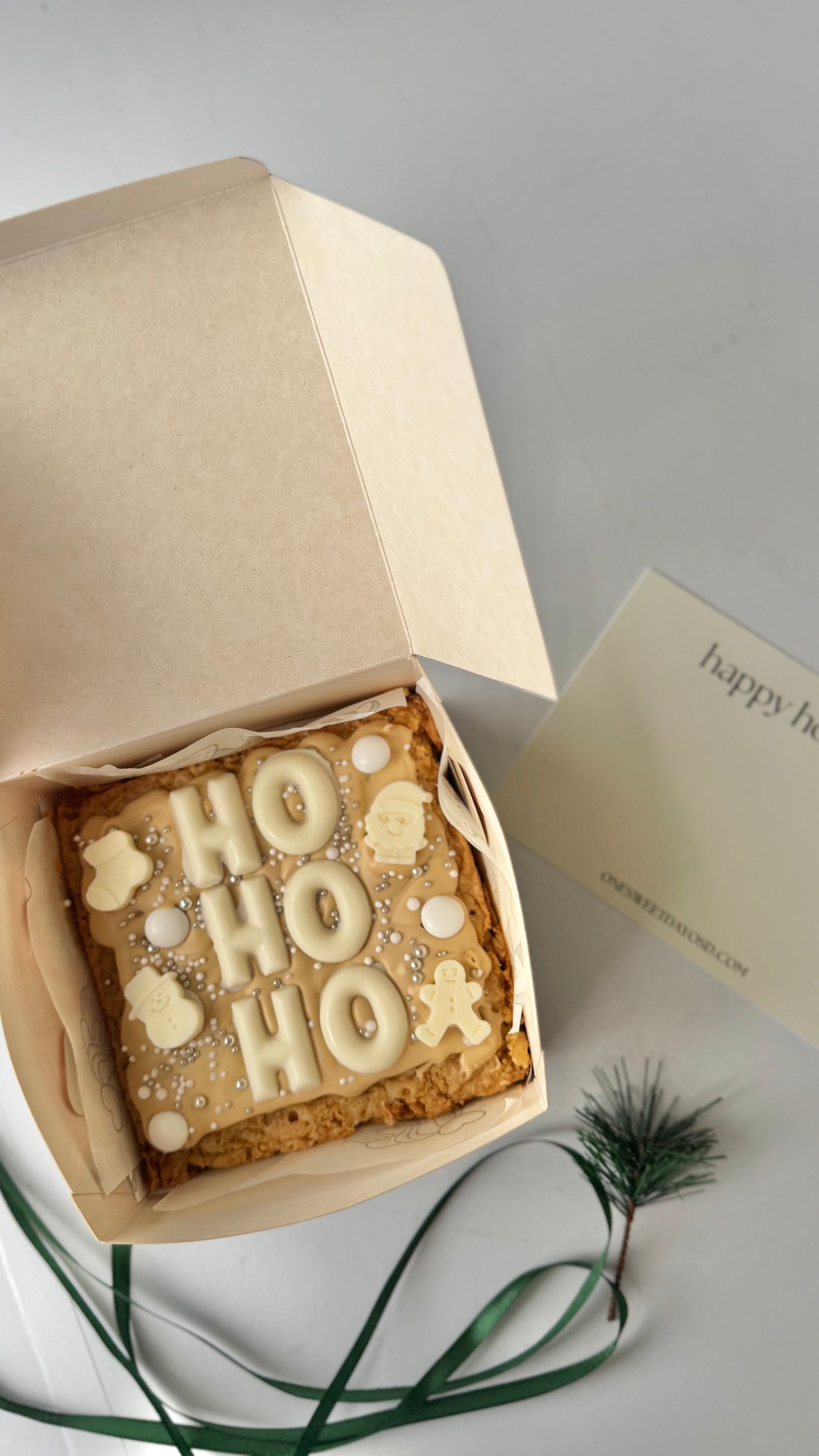 CUSTOM CHRISTMAS BLONDIE (mini)