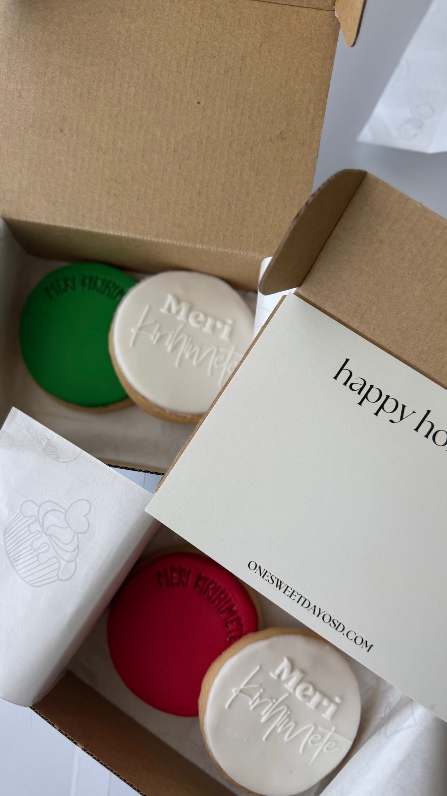 CUSTOM CHRISTMAS COOKIES (bulk/corporate gifts)