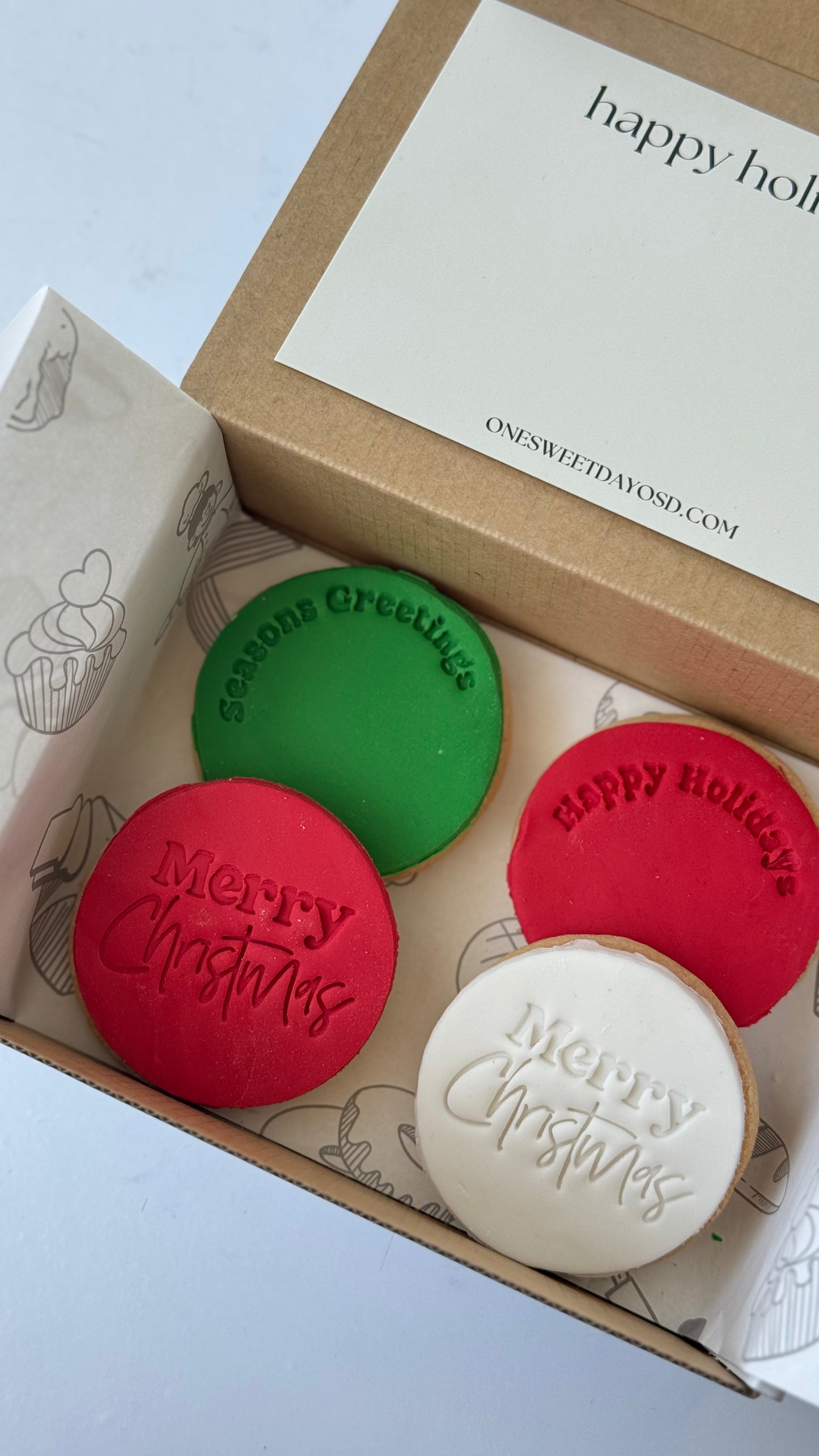 CUSTOM CHRISTMAS COOKIES (shawties)